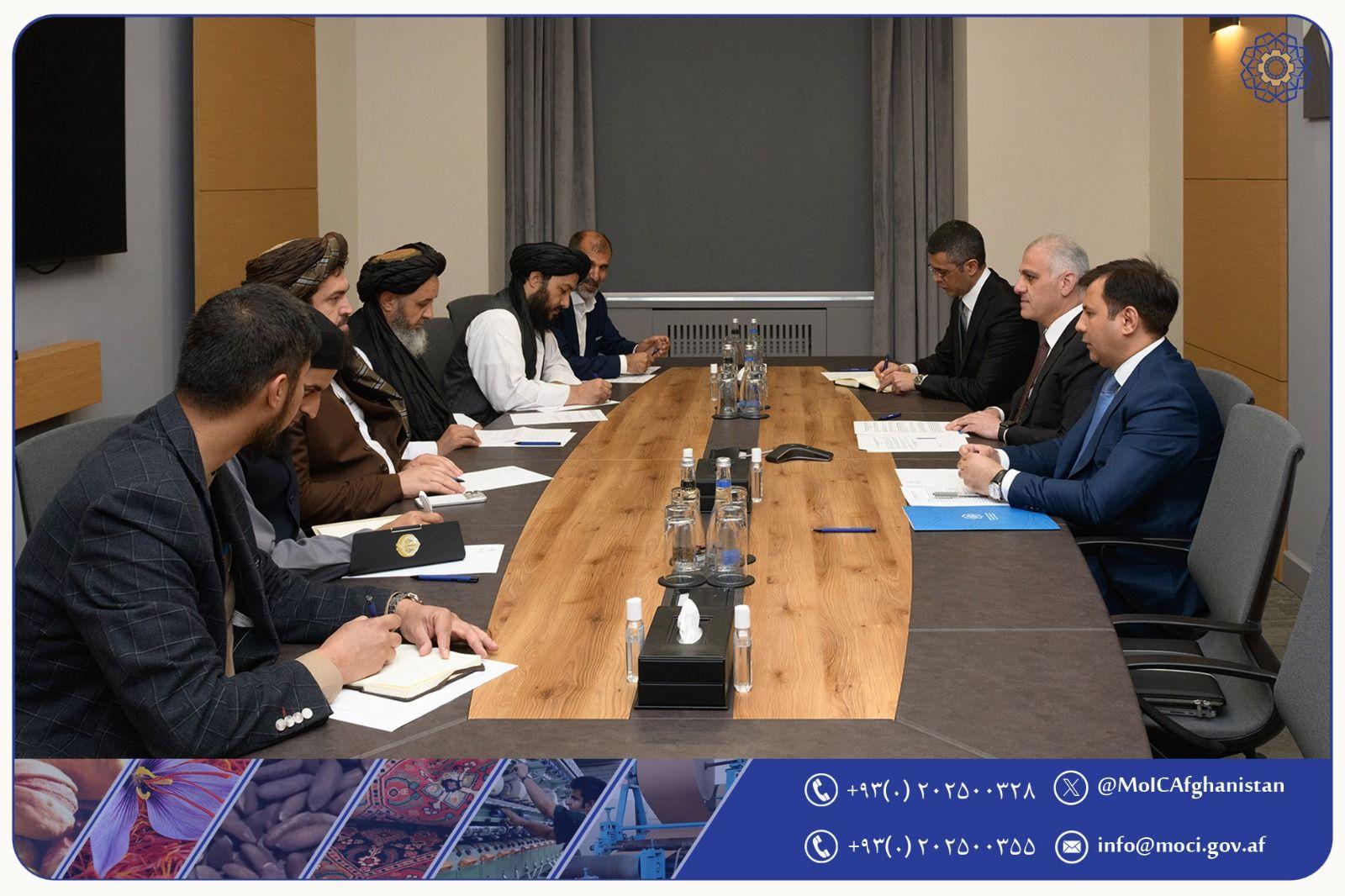 د افغانستان او آذربایجان ترمنځ د ټرانزیټ او ترانسپورتي همکاریو پراختیا