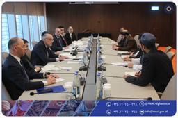 د افغانستان اسلامي امارت لوړپوړي پلاوي د اذربایجان د اقتصاد وزارت له مرستیال وزیر سره لیدنه وکړه