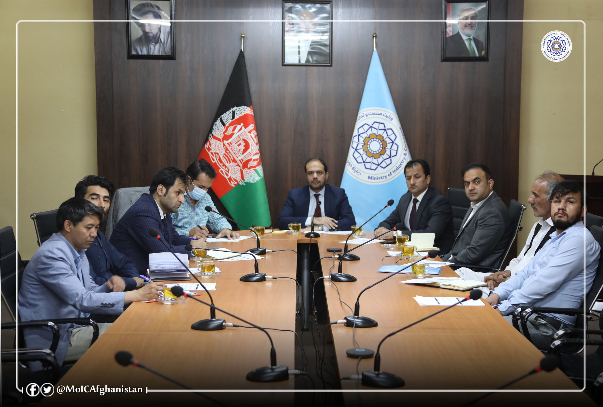 Holding a coordination meeting to better identify and introduce domestic products