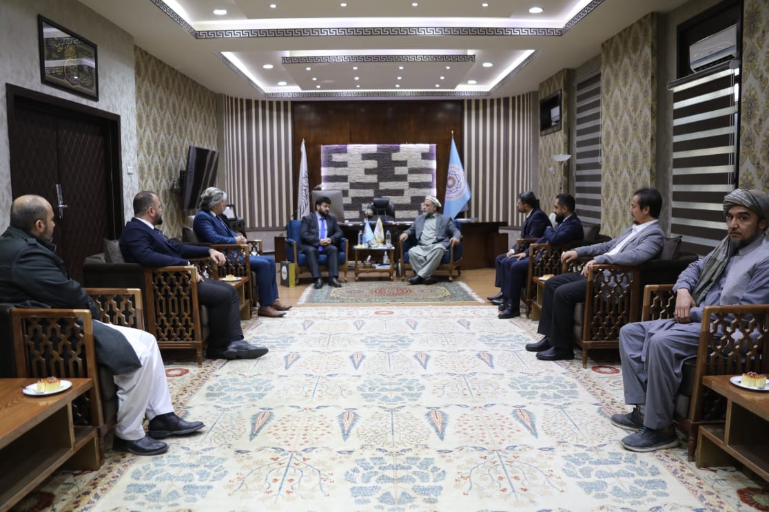 دیدار محترم نورالدین عزیزی با هیئت انجمن مستقل تجار و سرمایه‌گذاران کشور ترکیه