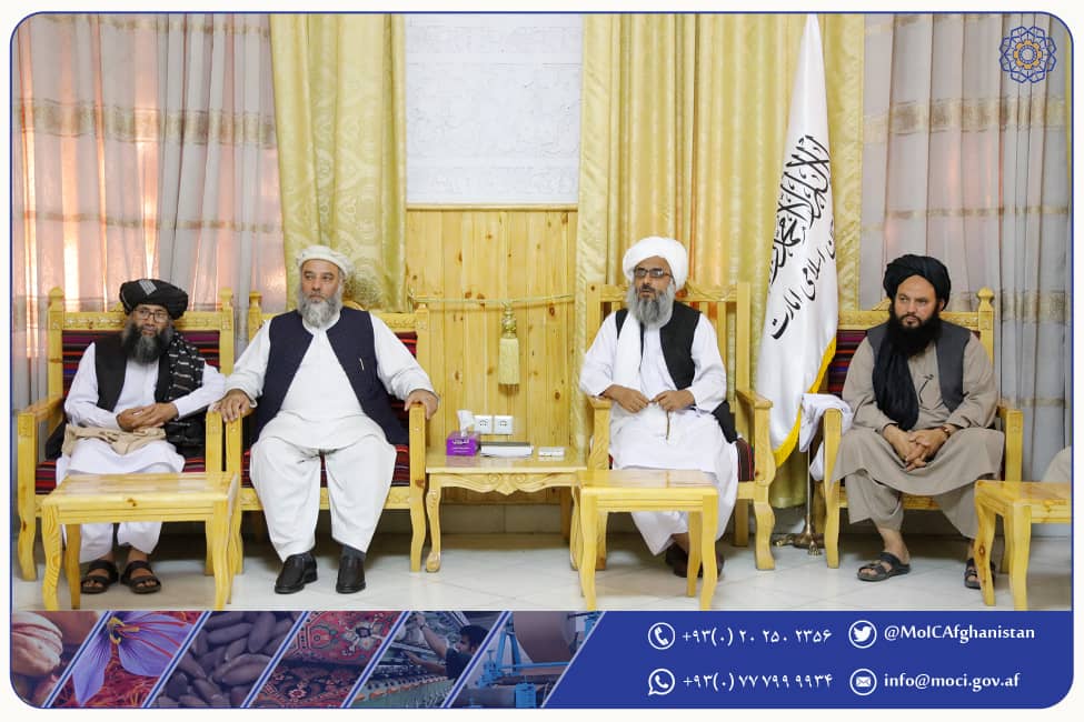 سفر سرپرست وزیر صنعت و تجارت به ولایت هرات