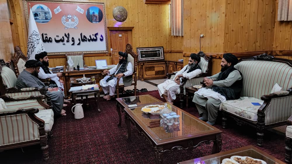 Deputy Minister Met  the Governor of Kandahar Province 