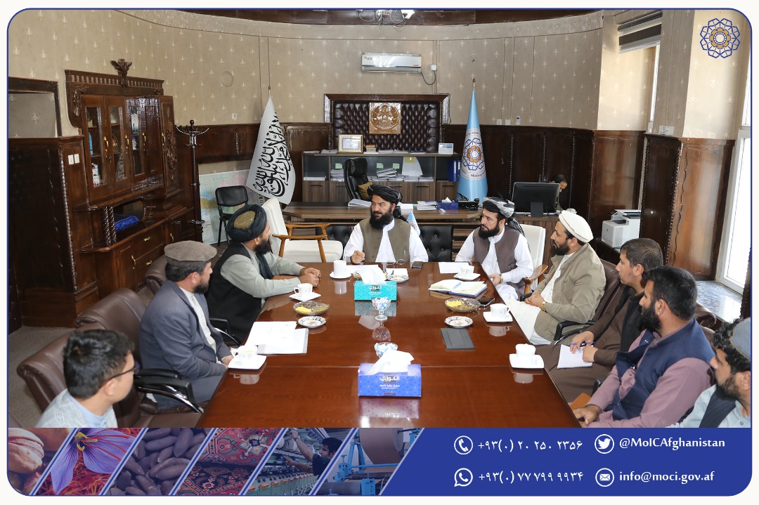 استماع گزارش سفر تیم تخنیکی به ولایت بلخ