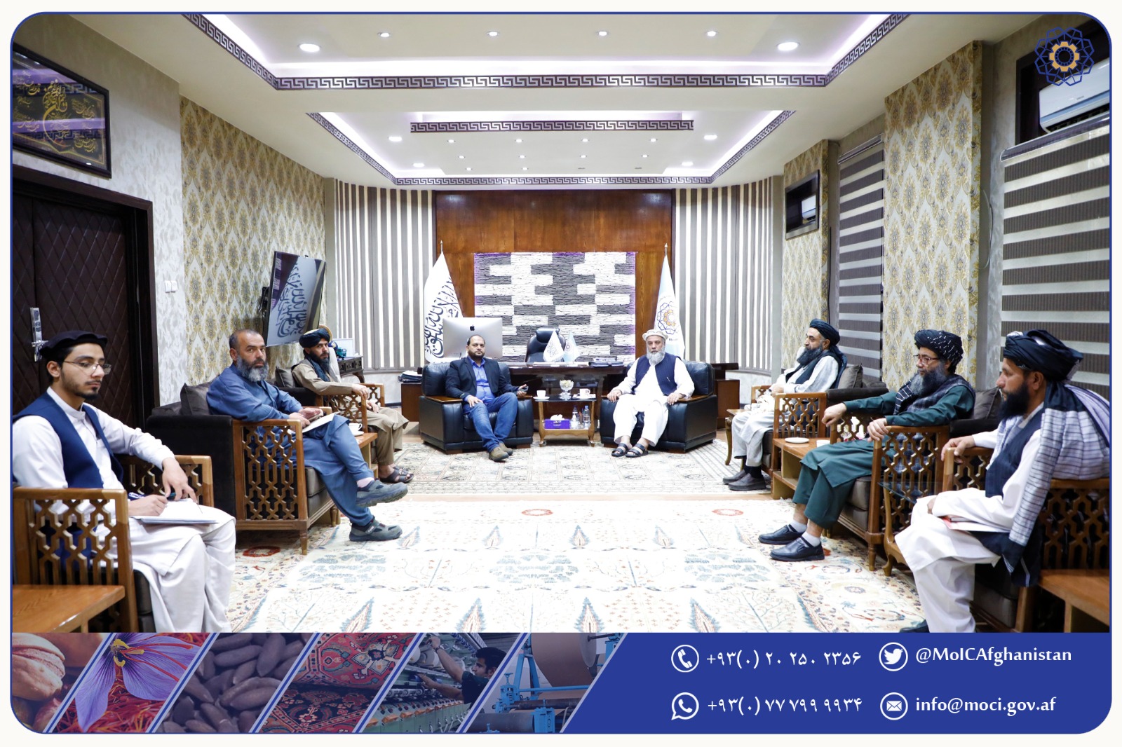 دیدار با نماینده‌ی شرکت حبیب گلزار