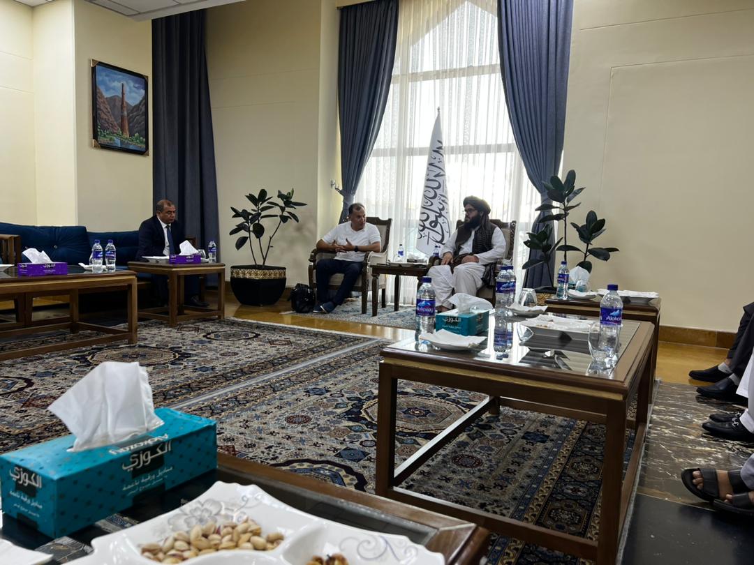 A delegation of Republic of Azerbaijan arrives in Kabul