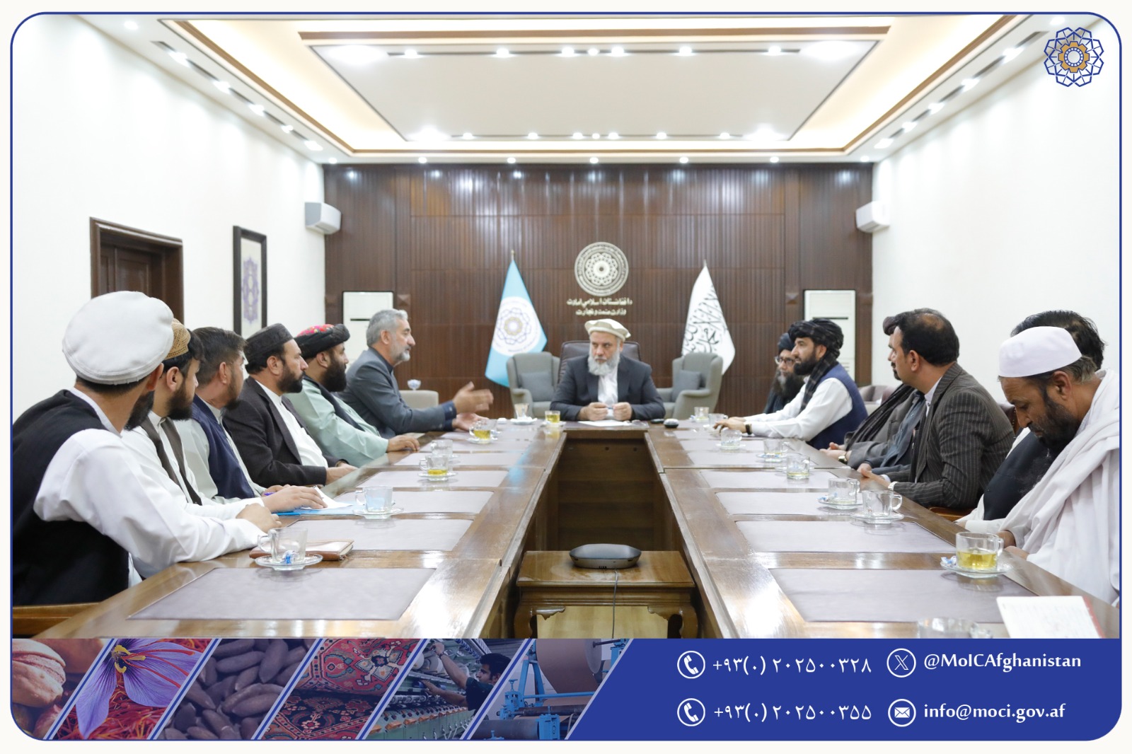 دیدار سرپرست وزارت صنعت و تجارت با صنعتکاران