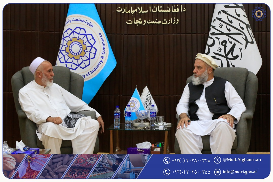 ملاقات سرپرست وزارت صنعت و تجارت با صادرکنندگان میوهجات خشک