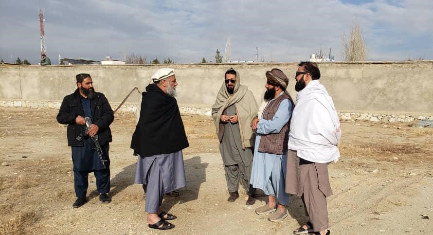 بازدید وزیر صنعت و تجارت از ساحاتی که جهت ایجاد پارک‌های صنعتی تثبیت گردیده است